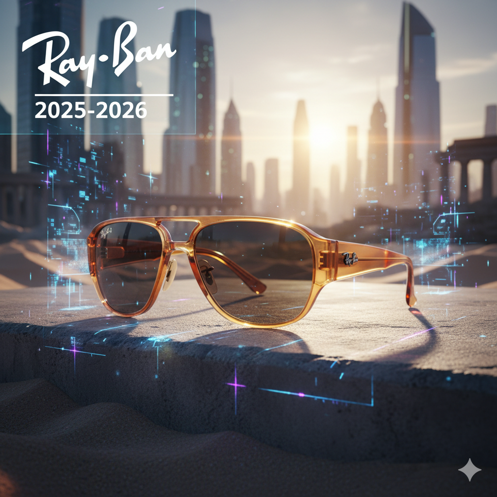 Ray-Ban 2025–2026 — lo stile iconico incontra l’innovazione (Meta, Reverse, Wayfarer Puffer, Bio-Based)